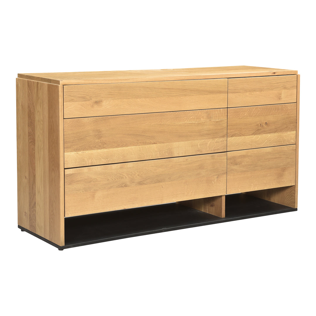 American Home Furniture | Moe's Home Collection - Quinton Dresser Large Natural Oak