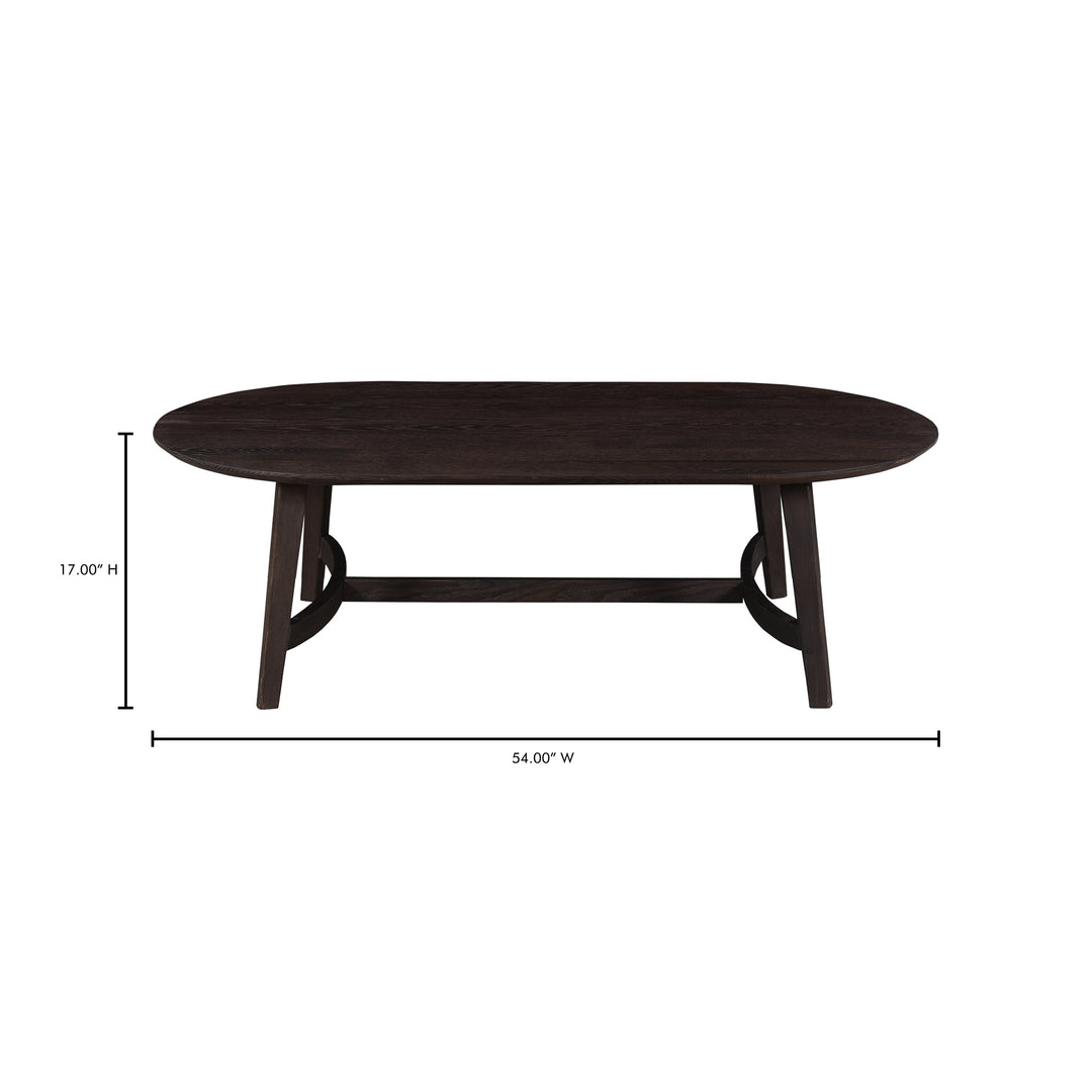 American Home Furniture | Moe's Home Collection - Trie Coffee Table Dark Brown