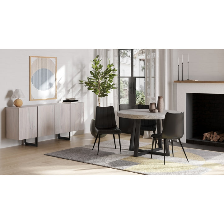 American Home Furniture | Moe's Home Collection - Vault Dining Table White