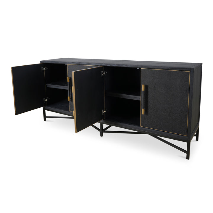 American Home Furniture | Moe's Home Collection - Mako Sideboard Black