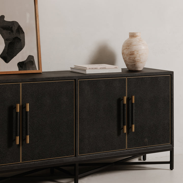 American Home Furniture | Moe's Home Collection - Mako Sideboard Black