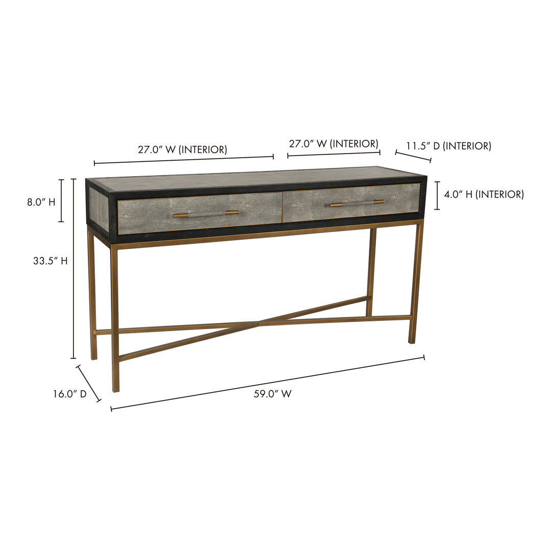 American Home Furniture | Moe's Home Collection - Mako Console Table