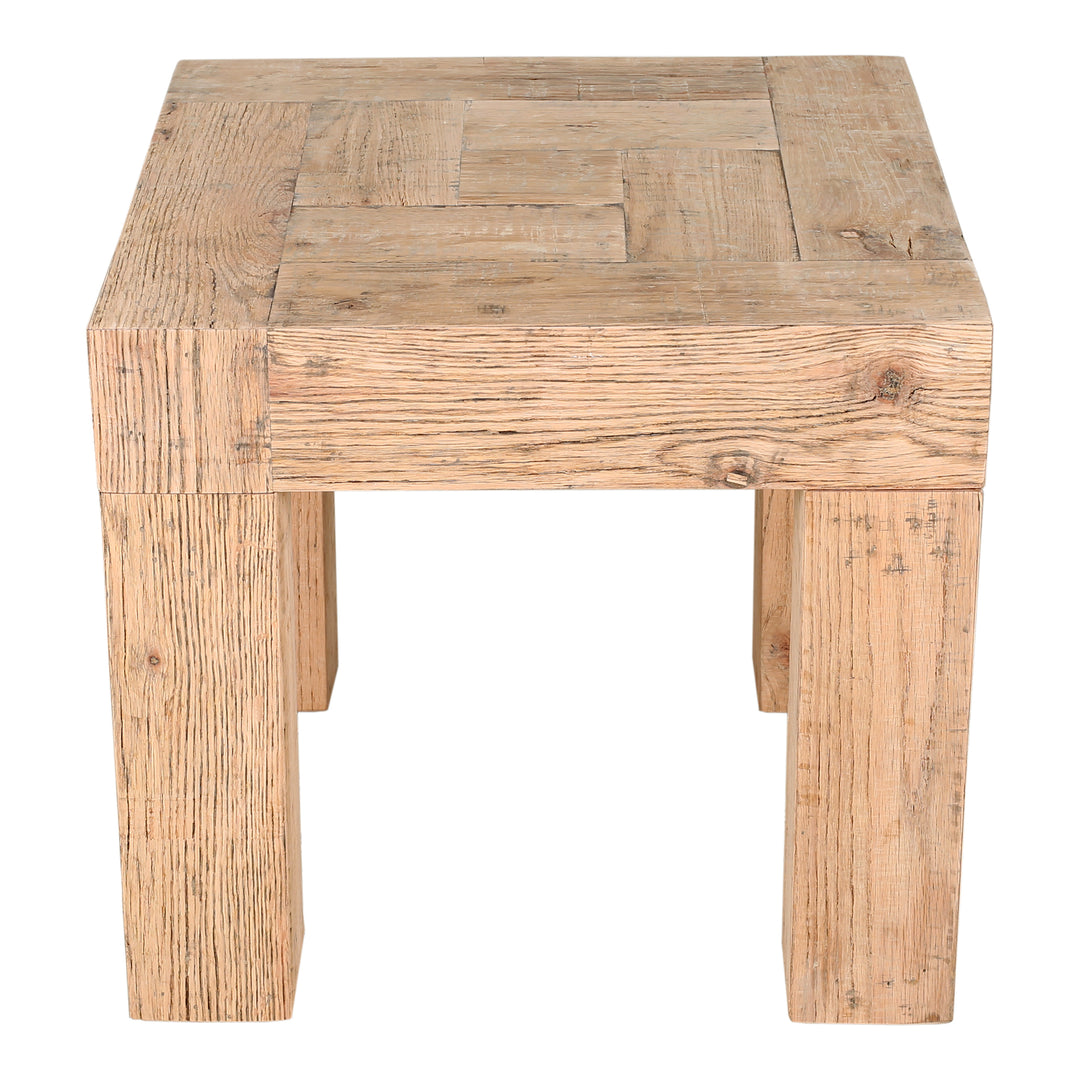 American Home Furniture | Moe's Home Collection - Evander Side Table Aged Oak