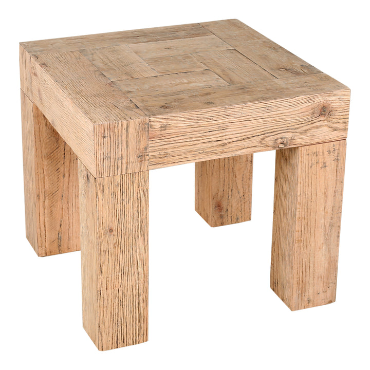 American Home Furniture | Moe's Home Collection - Evander Side Table Aged Oak