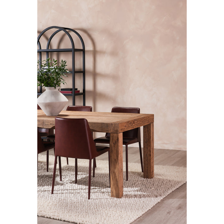 American Home Furniture | Moe's Home Collection - Evander Dining Table Aged Oak