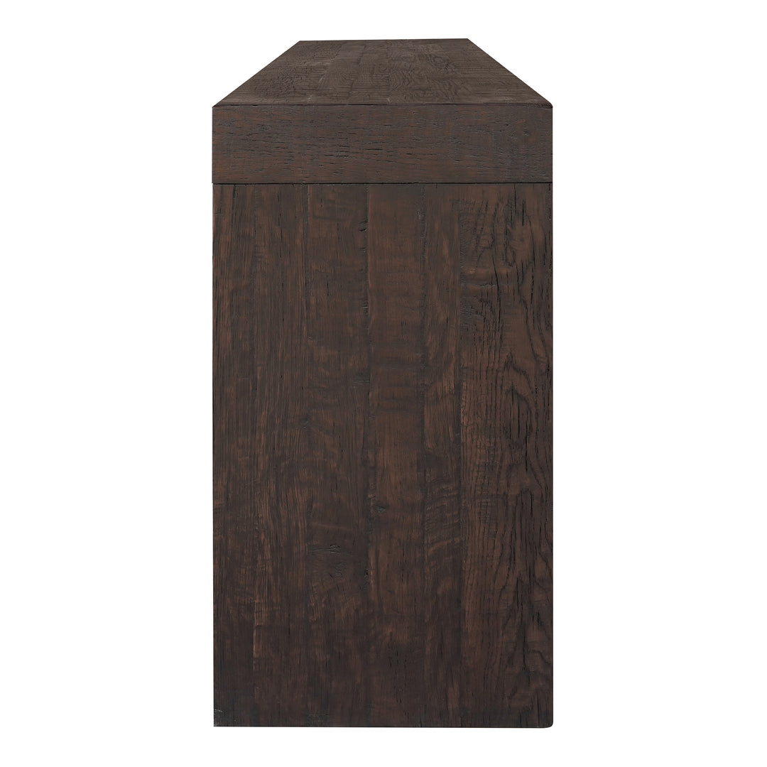 American Home Furniture | Moe's Home Collection - Evander Console Table Rustic Brown