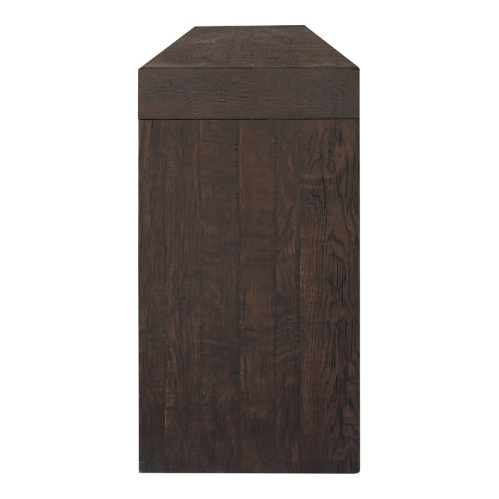 American Home Furniture | Moe's Home Collection - Evander Console Table Rustic Brown