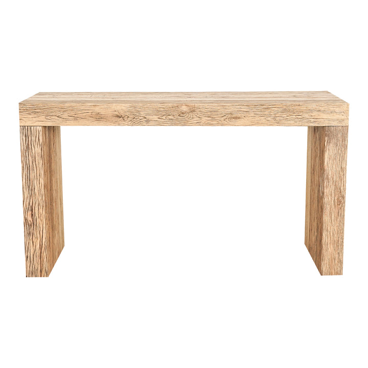 American Home Furniture | Moe's Home Collection - Evander Console Table Aged Oak