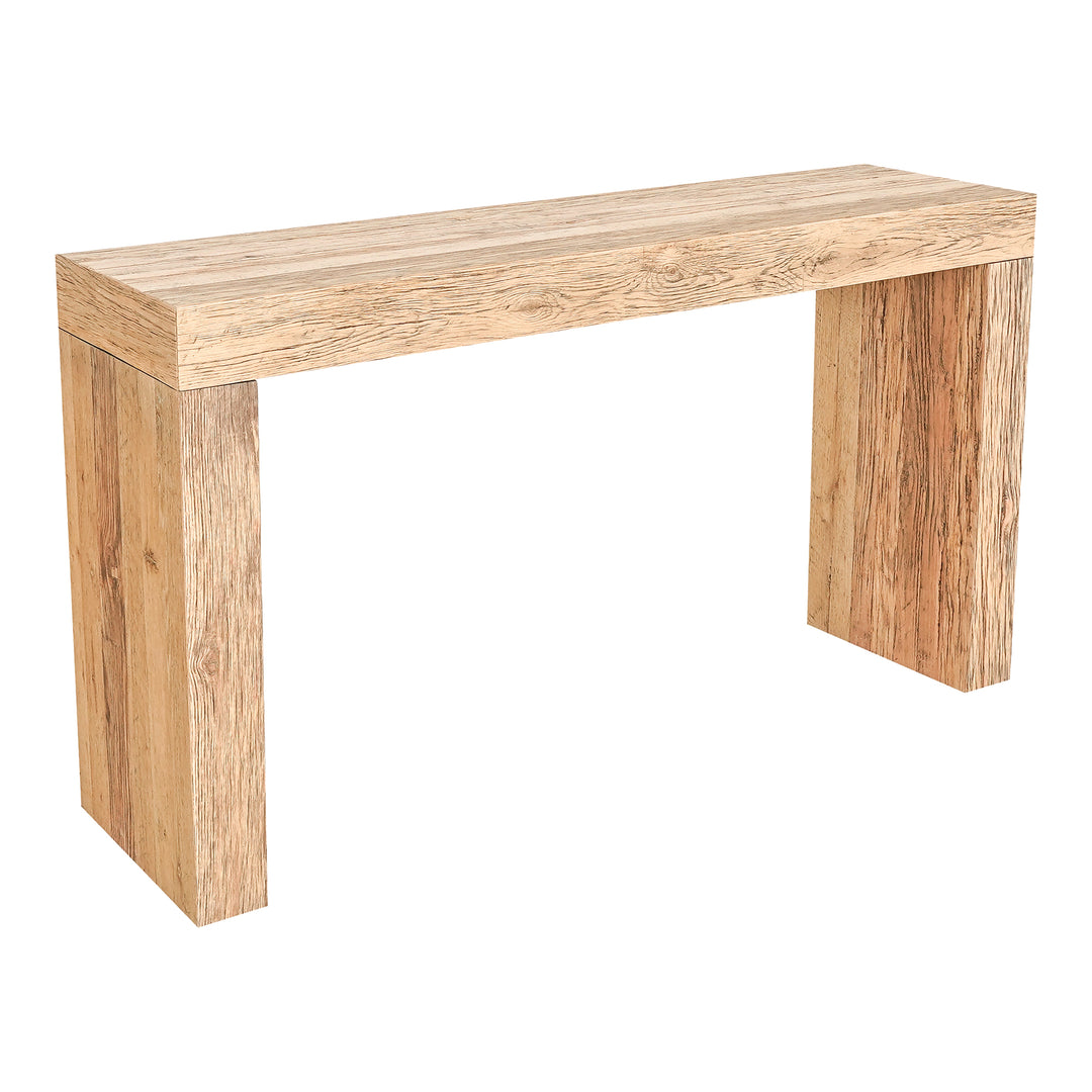American Home Furniture | Moe's Home Collection - Evander Console Table Aged Oak