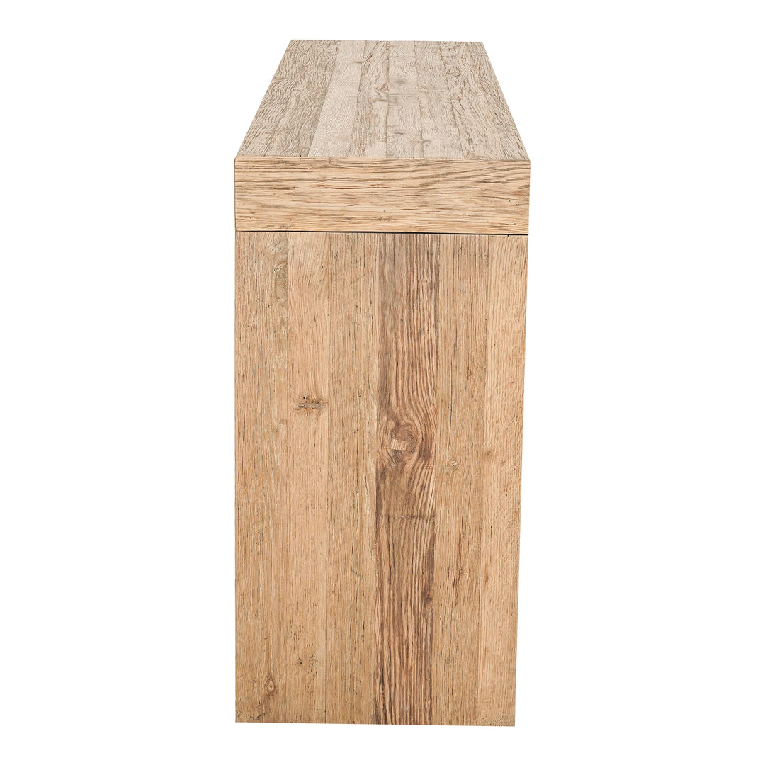 American Home Furniture | Moe's Home Collection - Evander Console Table Aged Oak