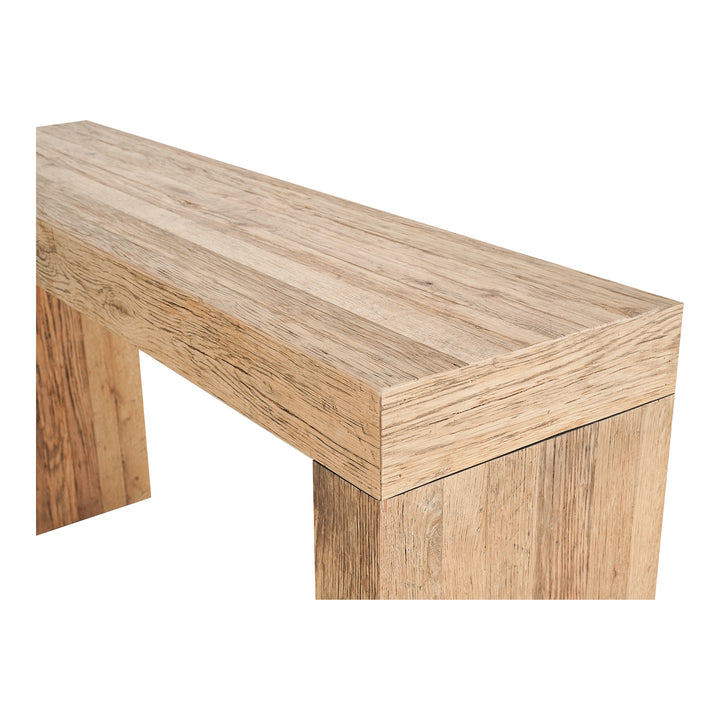 American Home Furniture | Moe's Home Collection - Evander Console Table Aged Oak