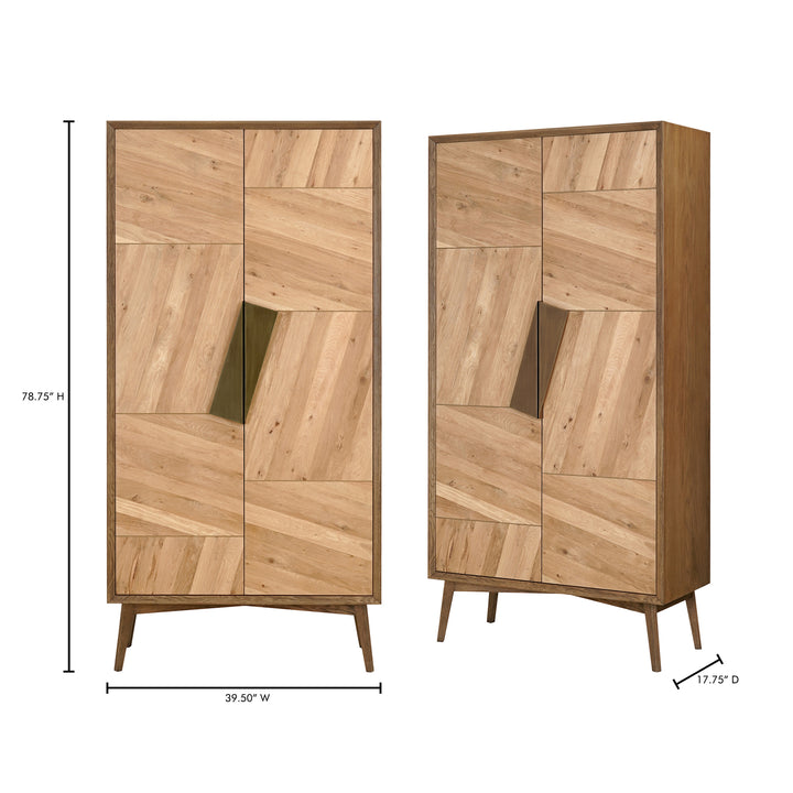 American Home Furniture | Moe's Home Collection - Charlton Tall Cabinet
