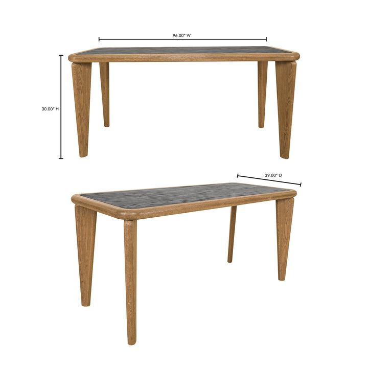 American Home Furniture | Moe's Home Collection - Loden Dining Table Large Brown