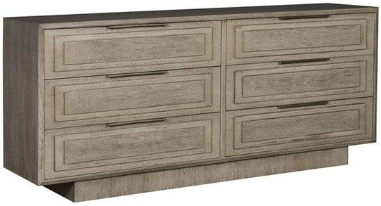 Vanguard Furniture Bowers 6-Drawer Dresser SIDEBOARDS + CREDENZAS