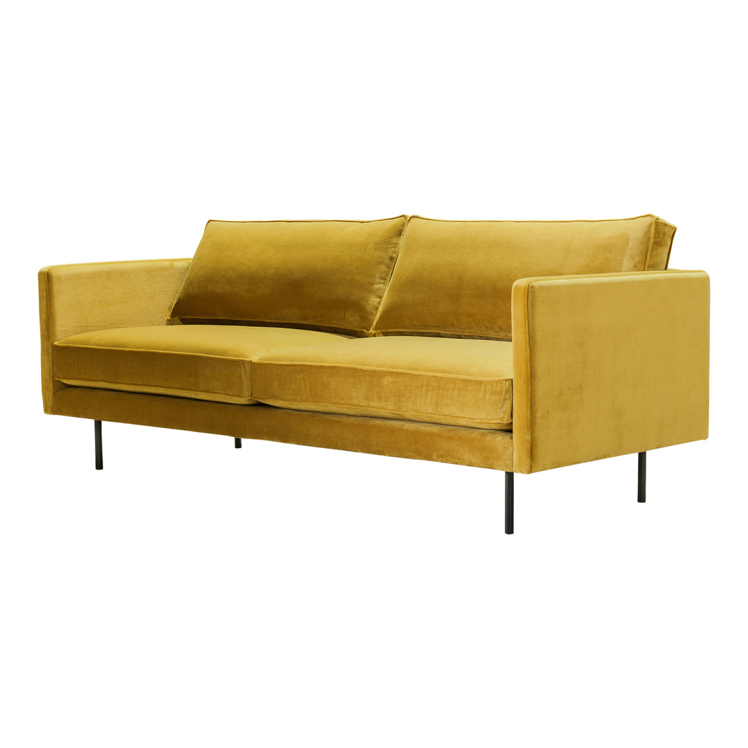American Home Furniture | Moe's Home Collection - Raphael Sofa Mustard