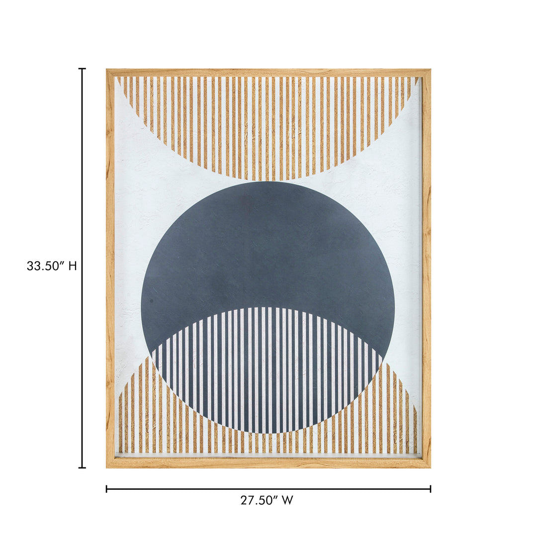 American Home Furniture | Moe's Home Collection - Devotion Abstract Print