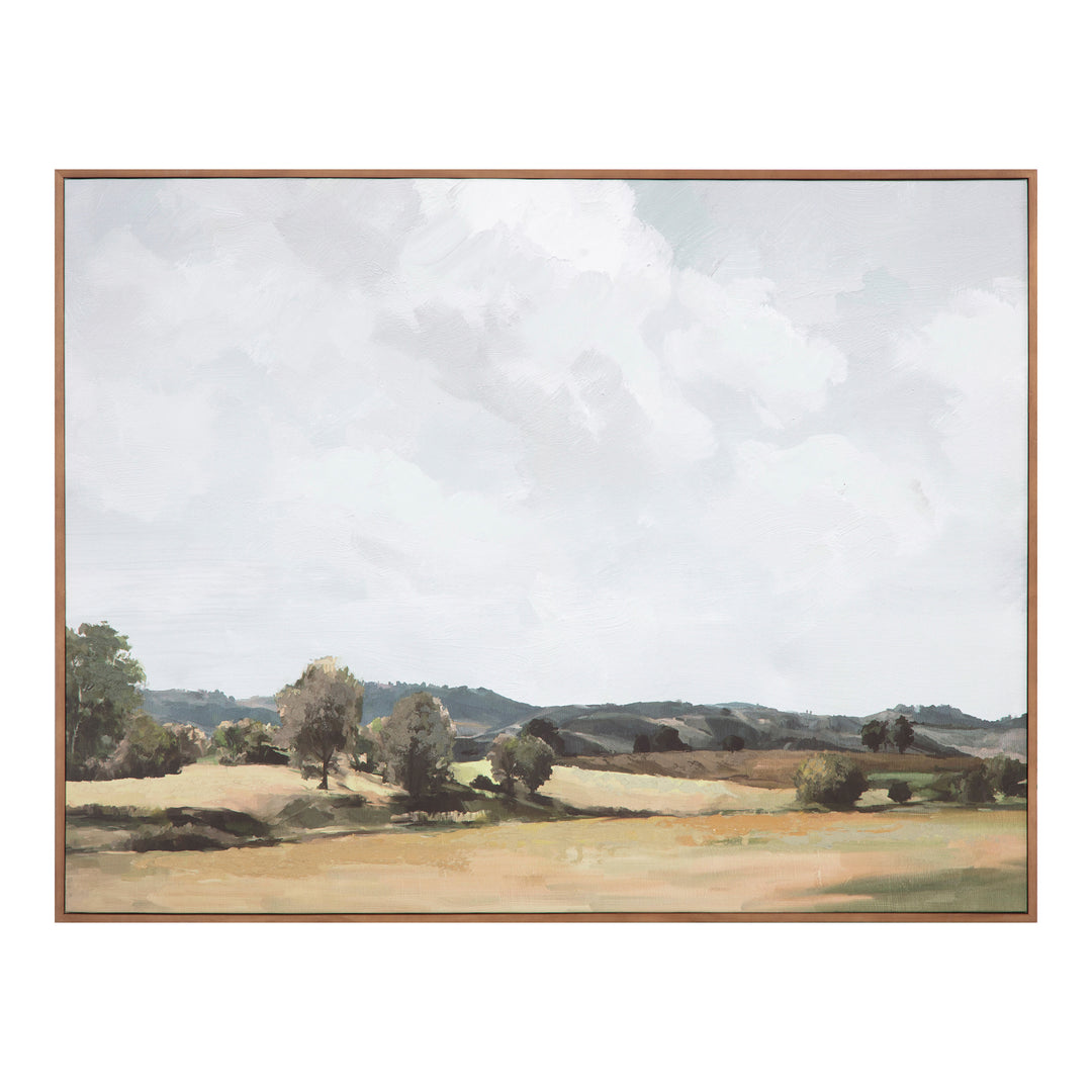 American Home Furniture | Moe's Home Collection - Vast Country Framed Painting
