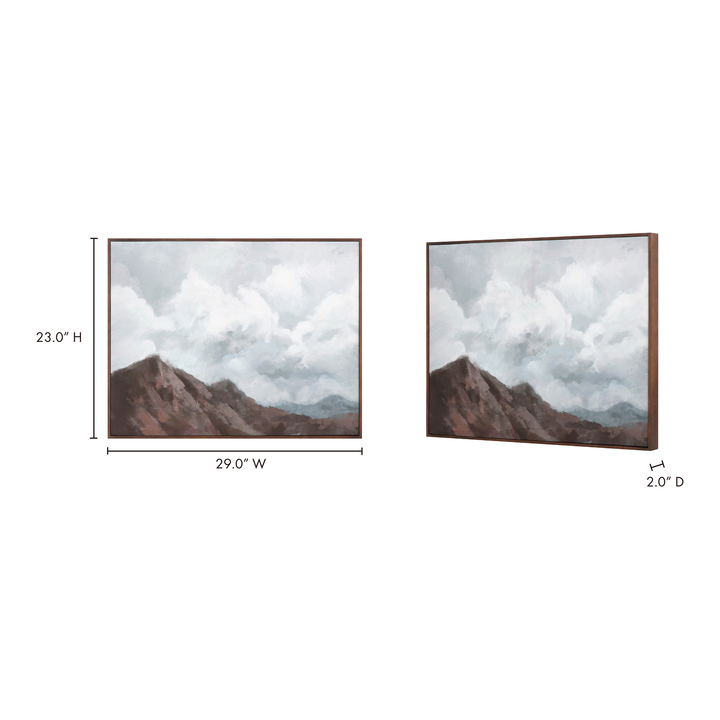 American Home Furniture | Moe's Home Collection - Wild Bluff Framed Painting