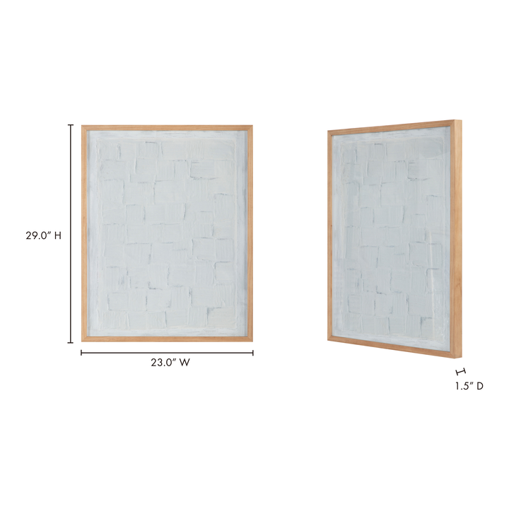 American Home Furniture | Moe's Home Collection - Checkerboard Framed Painting