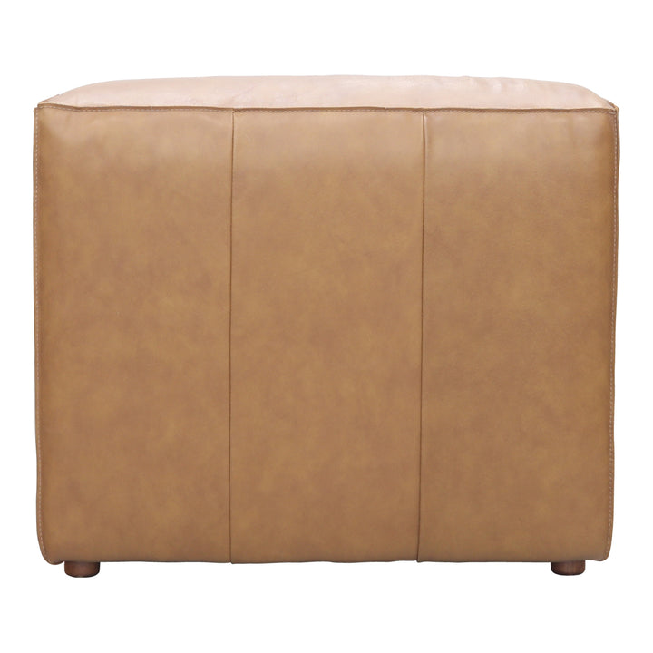 American Home Furniture | Moe's Home Collection - Form Slipper Chair Sonoran Tan Leather