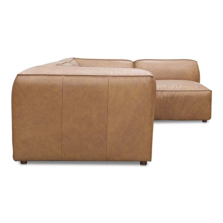 American Home Furniture | Moe's Home Collection - Form Signature Modular Sectional Sonoran Tan Leather