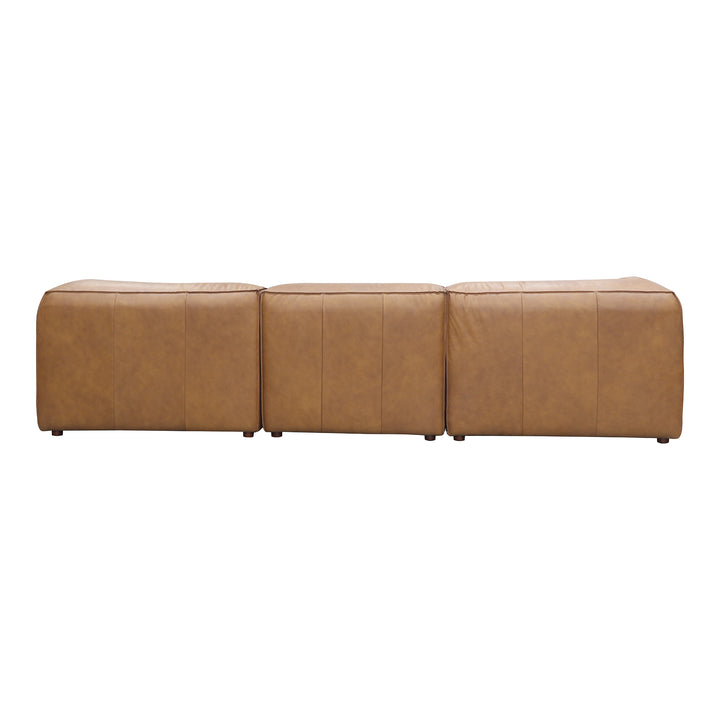 American Home Furniture | Moe's Home Collection - Form Lounge Modular Sectional Sonoran Tan Leather