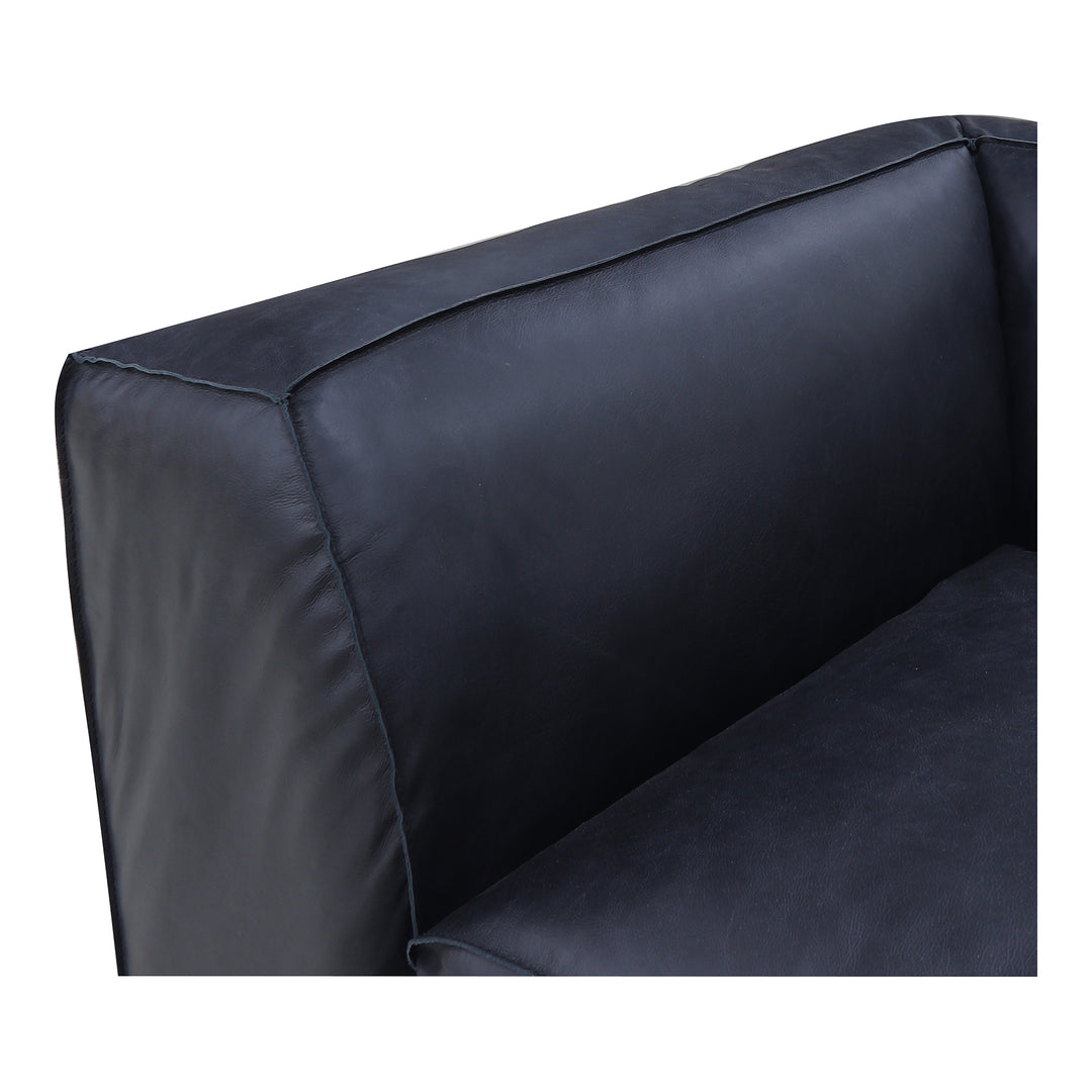 American Home Furniture | Moe's Home Collection - Form Nook Modular Sectional Vantage Black Leather