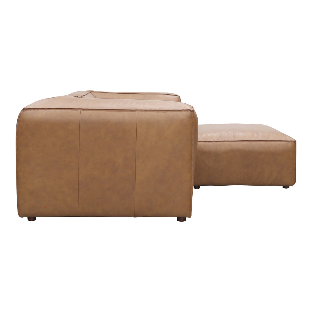American Home Furniture | Moe's Home Collection - Form Nook Modular Sectional Sonoran Tan Leather