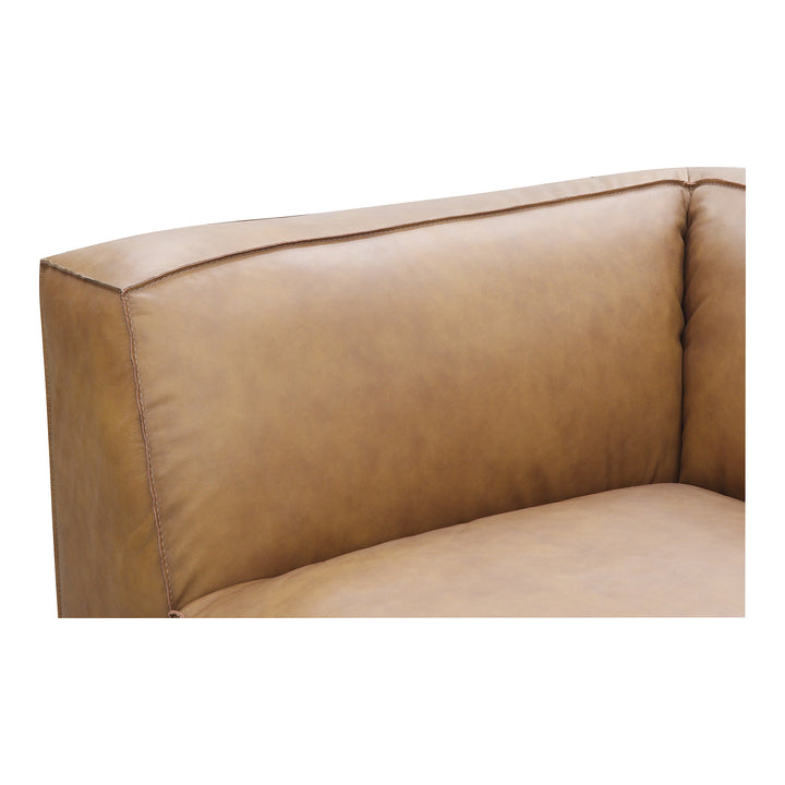 American Home Furniture | Moe's Home Collection - Form Nook Modular Sectional Sonoran Tan Leather