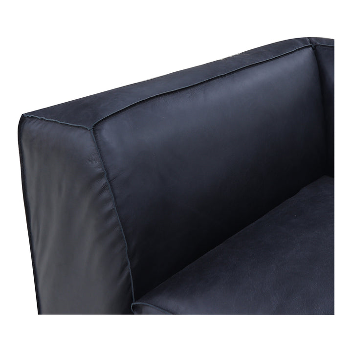 American Home Furniture | Moe's Home Collection - Form Dream Modular Sectional Vantage Black Leather