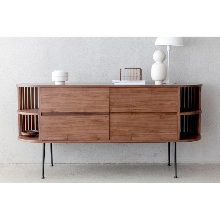 American Home Furniture | Moe's Home Collection - Henrich Sideboard Natural Oil