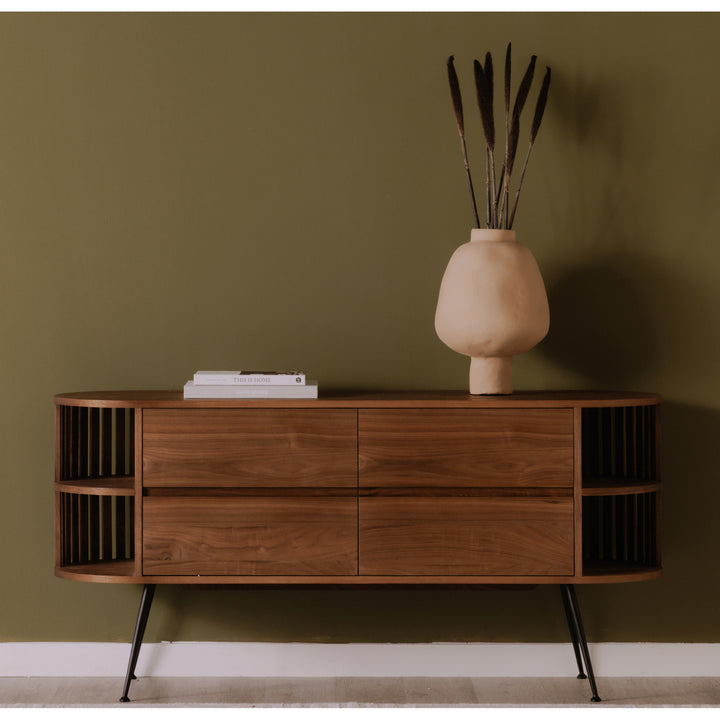American Home Furniture | Moe's Home Collection - Henrich Sideboard Natural Oil