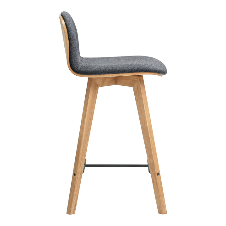 American Home Furniture | Moe's Home Collection - Napoli Counter Stool Grey