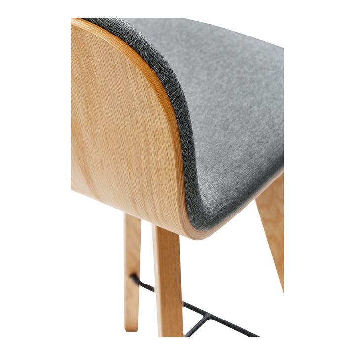 American Home Furniture | Moe's Home Collection - Napoli Counter Stool Grey