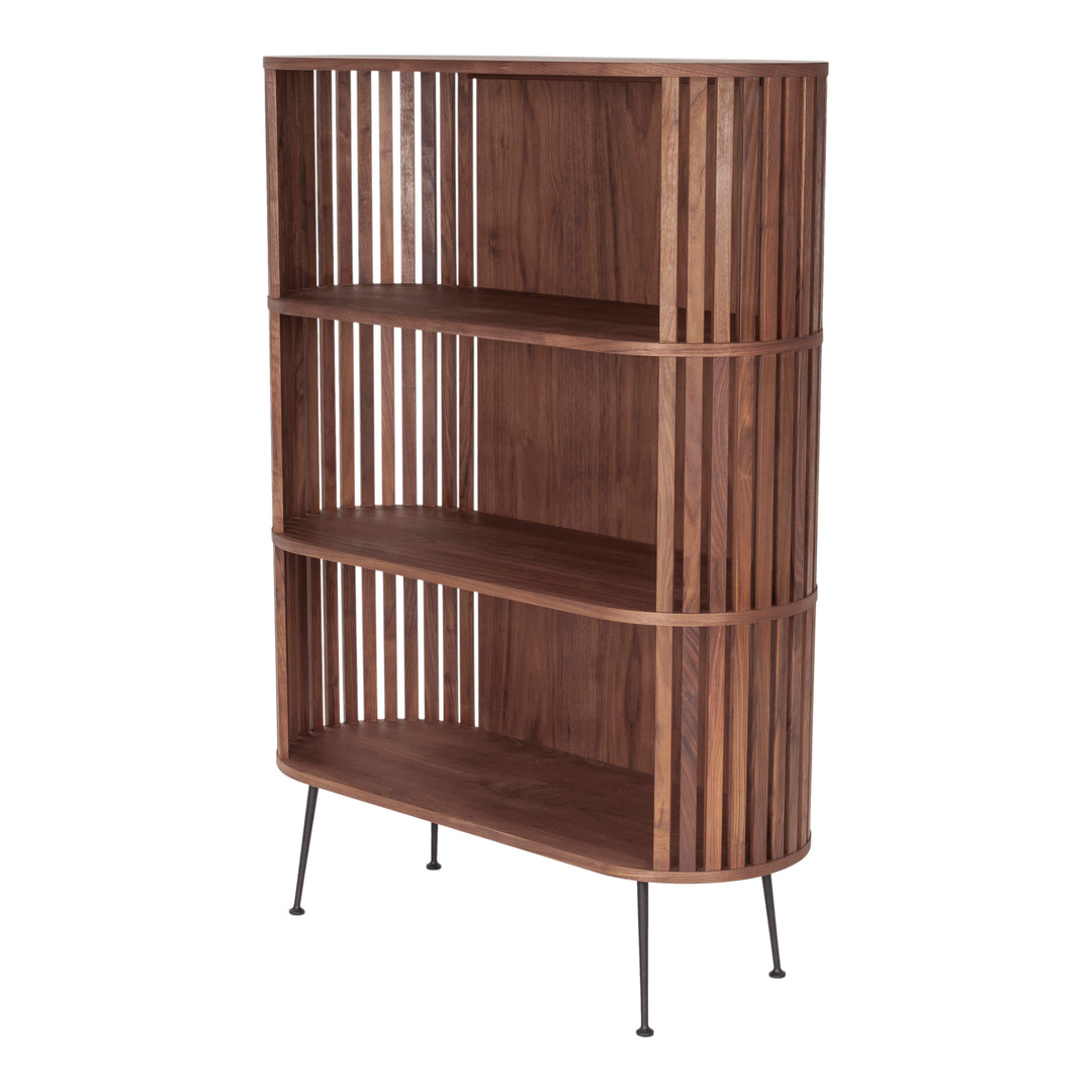 American Home Furniture | Moe's Home Collection - Henrich Bookshelf Natural Oil