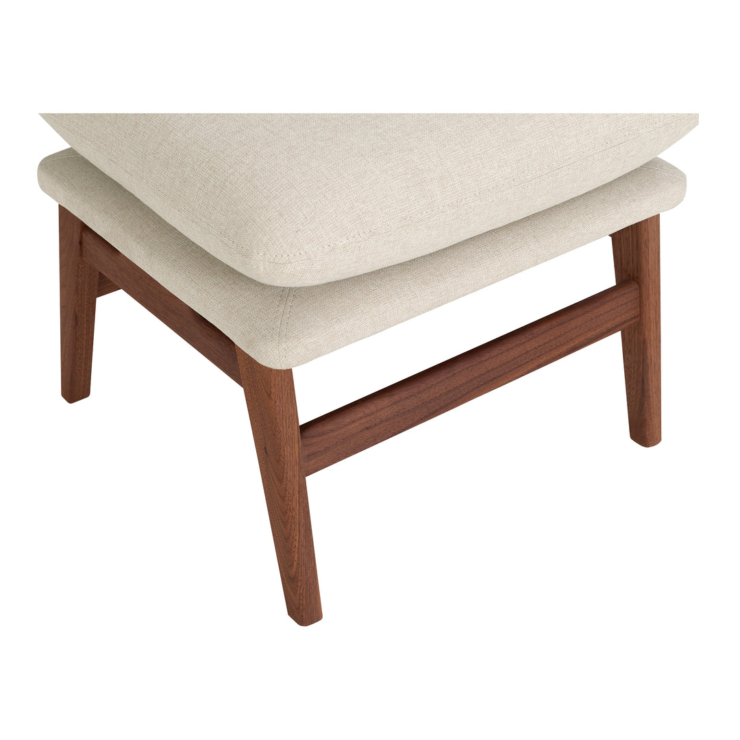 American Home Furniture | Moe's Home Collection - Asta Ottoman Sand