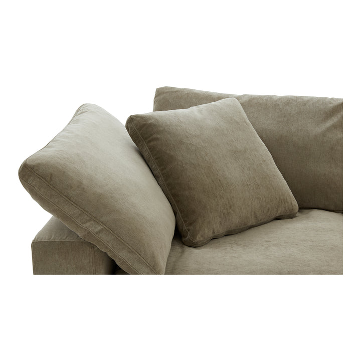 American Home Furniture | Moe's Home Collection - Clay Corner Chair Performance Fabric Desert Sage