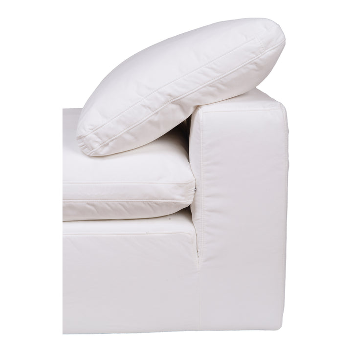 American Home Furniture | Moe's Home Collection - Clay Slipper Chair Performance Fabric White