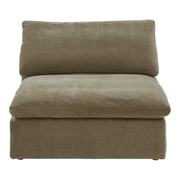 American Home Furniture | Moe's Home Collection - Clay Slipper Chair Performance Fabric Desert Sage