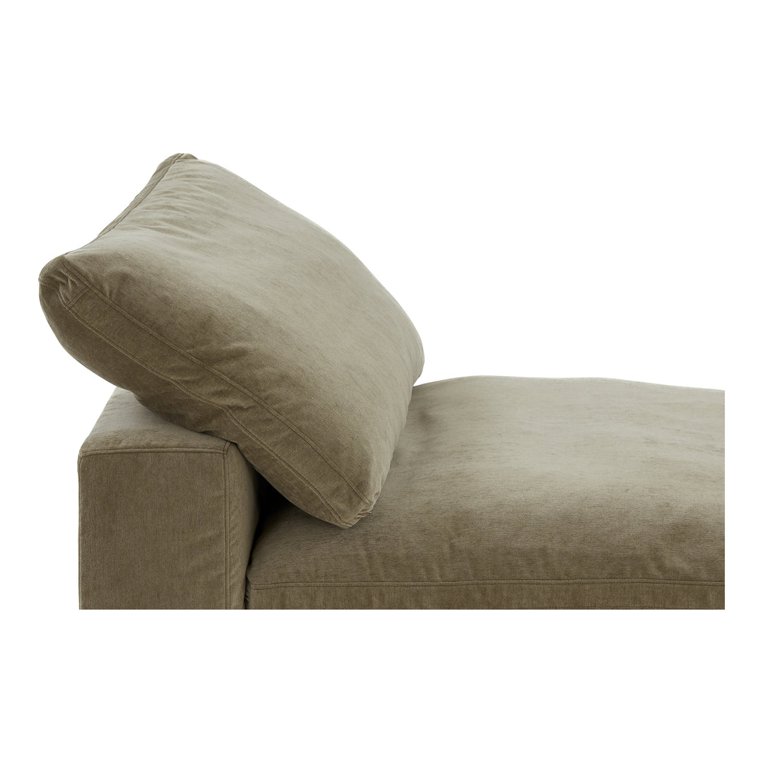 American Home Furniture | Moe's Home Collection - Clay Slipper Chair Performance Fabric Desert Sage