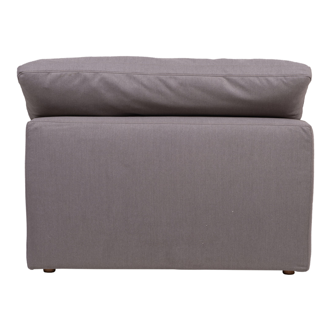 American Home Furniture | Moe's Home Collection - Clay Slipper Chair Performance Fabric Light Grey