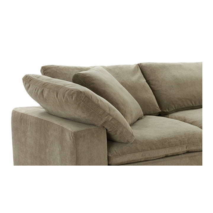 American Home Furniture | Moe's Home Collection - Clay Lounge Modular Sectional Performance Fabric Desert Sage