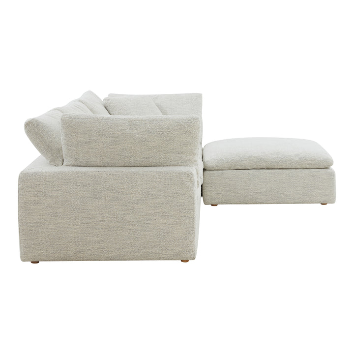American Home Furniture | Moe's Home Collection - Clay Lounge Modular Performance Fabric Coastside Sand