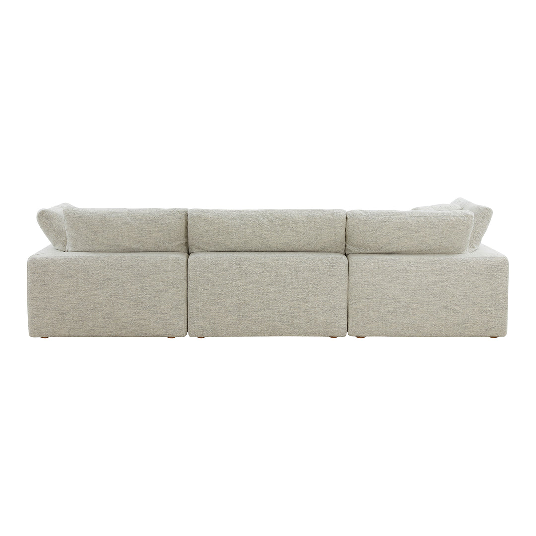 American Home Furniture | Moe's Home Collection - Clay Lounge Modular Performance Fabric Coastside Sand