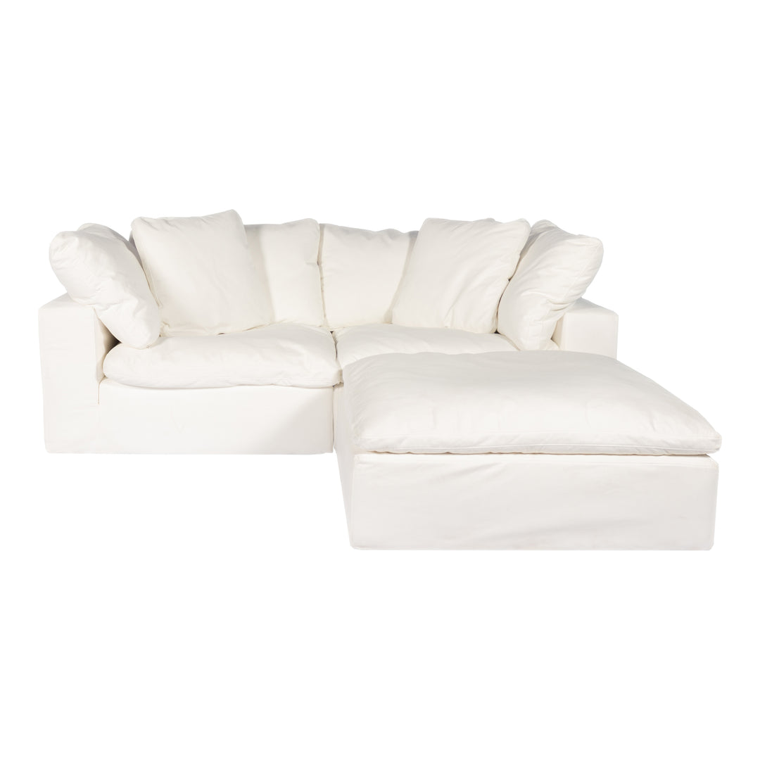 American Home Furniture | Moe's Home Collection - Clay Nook Modular Sectional Performance Fabric White