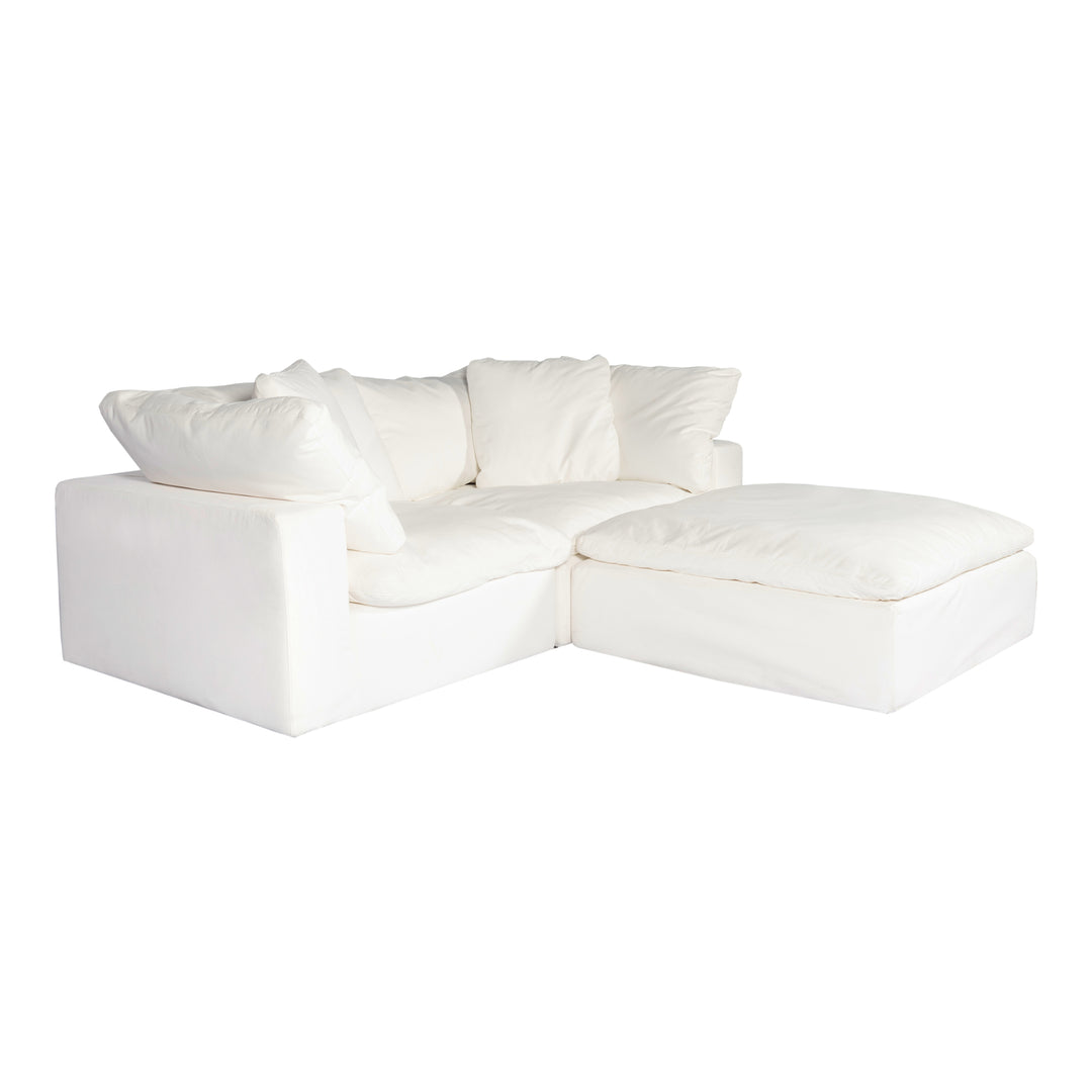 American Home Furniture | Moe's Home Collection - Clay Nook Modular Sectional Performance Fabric White