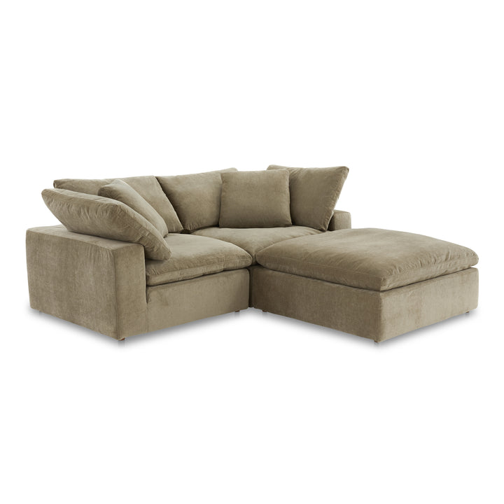 American Home Furniture | Moe's Home Collection - Clay Nook Modular Sectional Performance Fabric Desert Sage