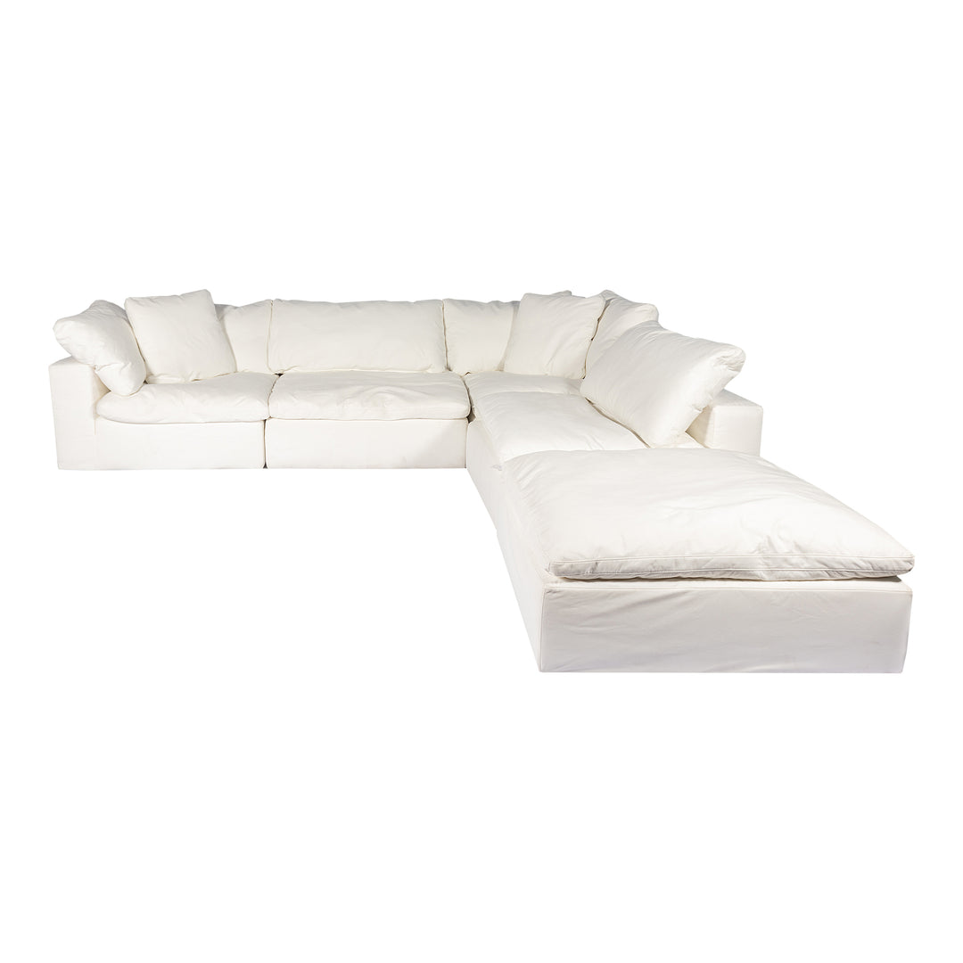 American Home Furniture | Moe's Home Collection - Clay Dream Modular Sectional Performance Fabric White