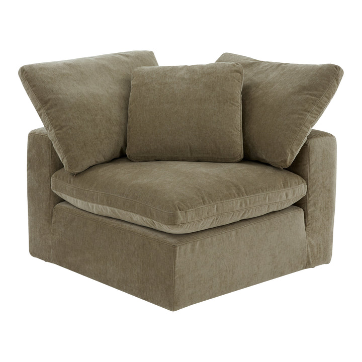 American Home Furniture | Moe's Home Collection - Terra Corner Chair Performance Fabric Desert Sage