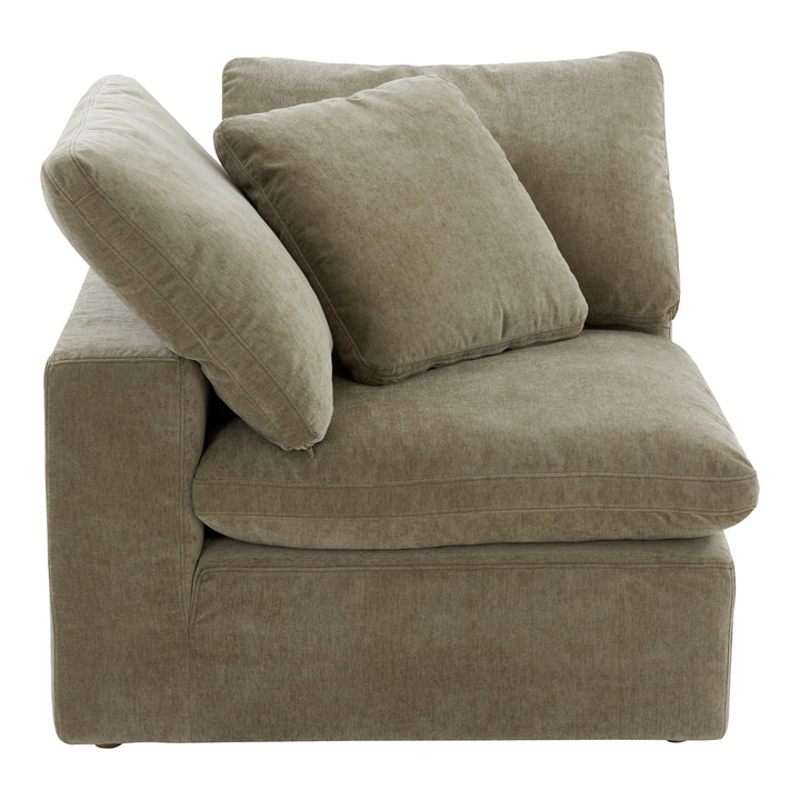 American Home Furniture | Moe's Home Collection - Terra Corner Chair Performance Fabric Desert Sage